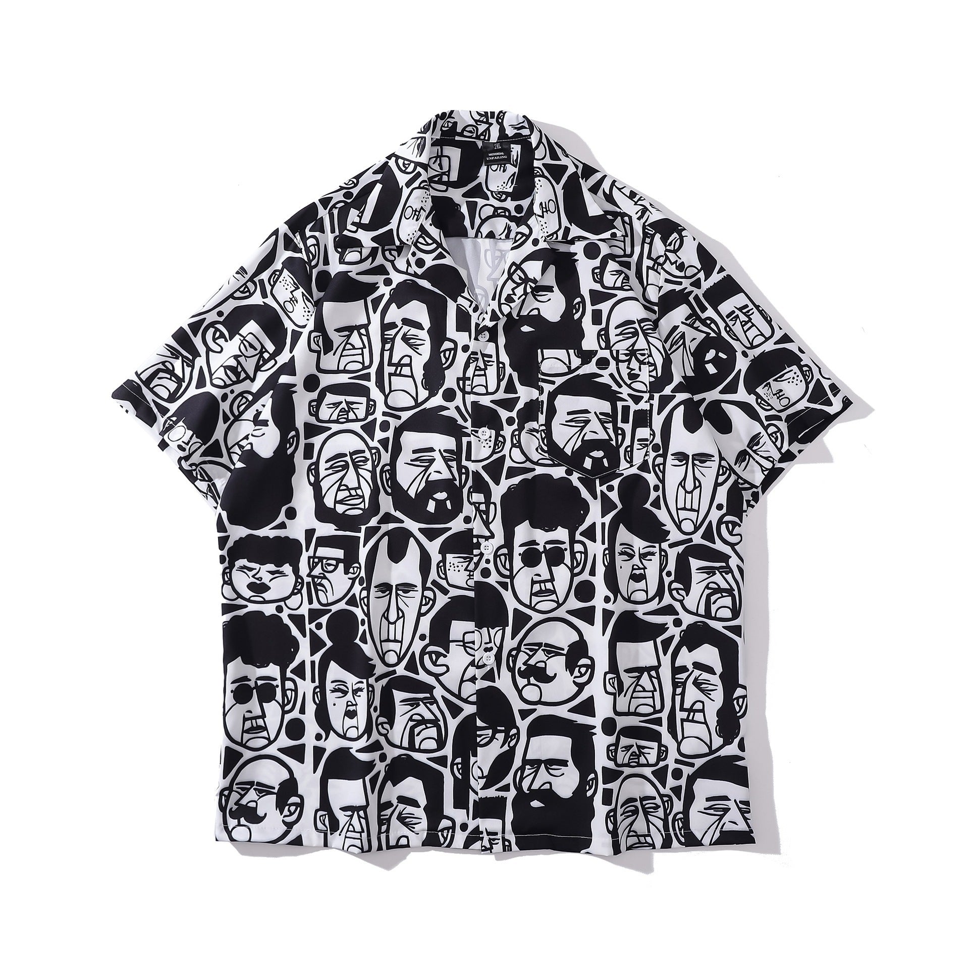 Men's Casual Fashion Loose Short Sleeve Shirts