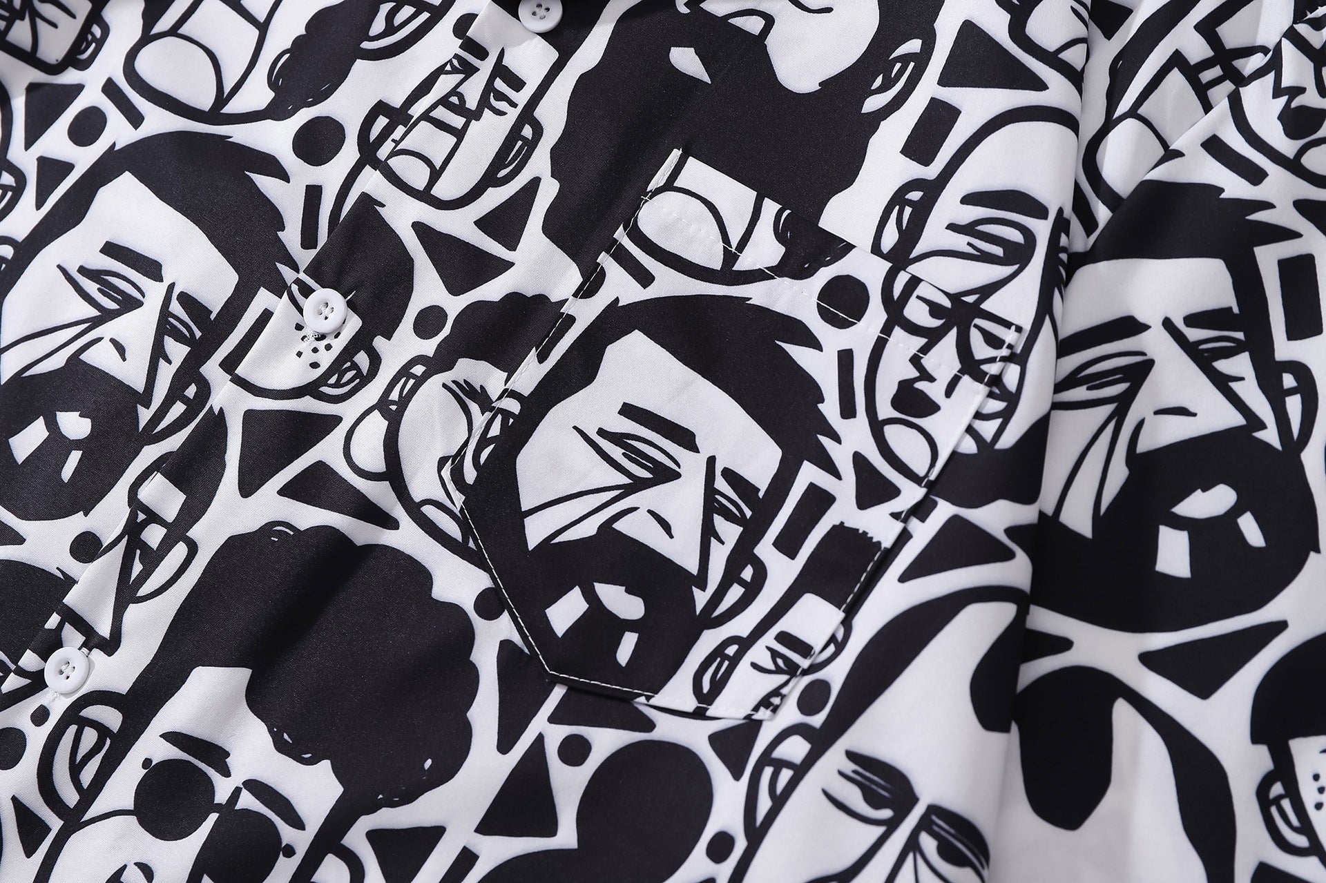 Men's Casual Fashion Loose Short Sleeve Shirts